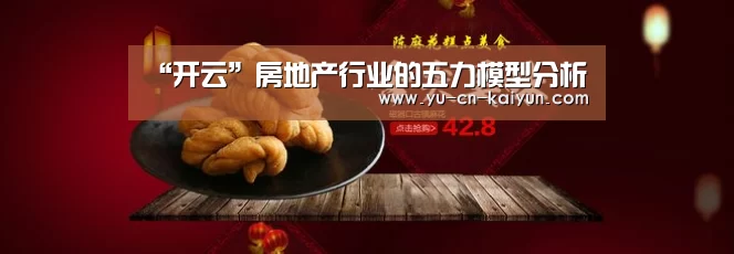 “开云”房地产行业的五力模型分析(图4) 开云