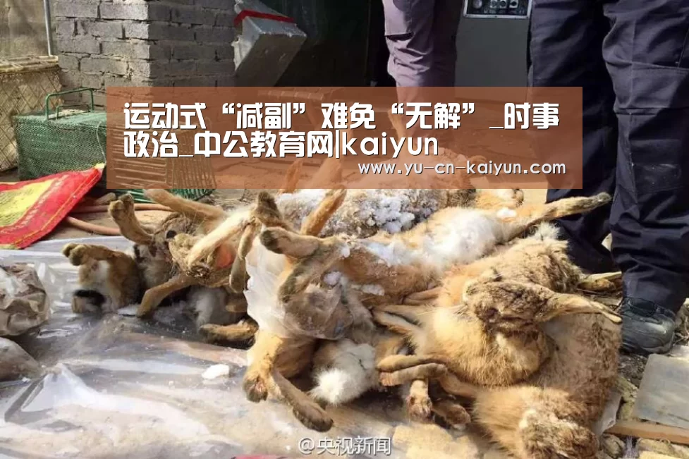 运动式“减副”难免“无解”_时事政治_中公教育网|kaiyun(图1)